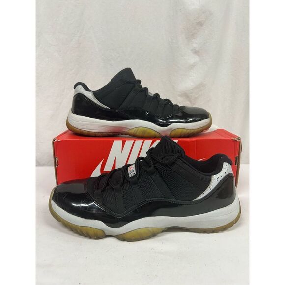 Jordan Other - Nike Air Jordan Retro XI 11 Low Infrared 23 Black White 528895-023 Mens Size 11